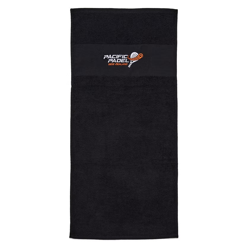 Pacific Padel Black Sports Towel