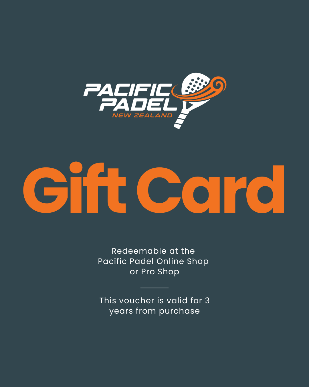 Pacific Padel Gift Card