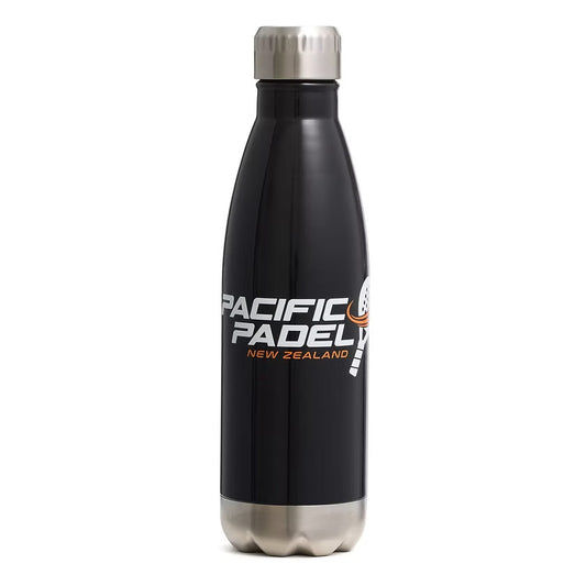 Pacific Padel Black Steel Bottle